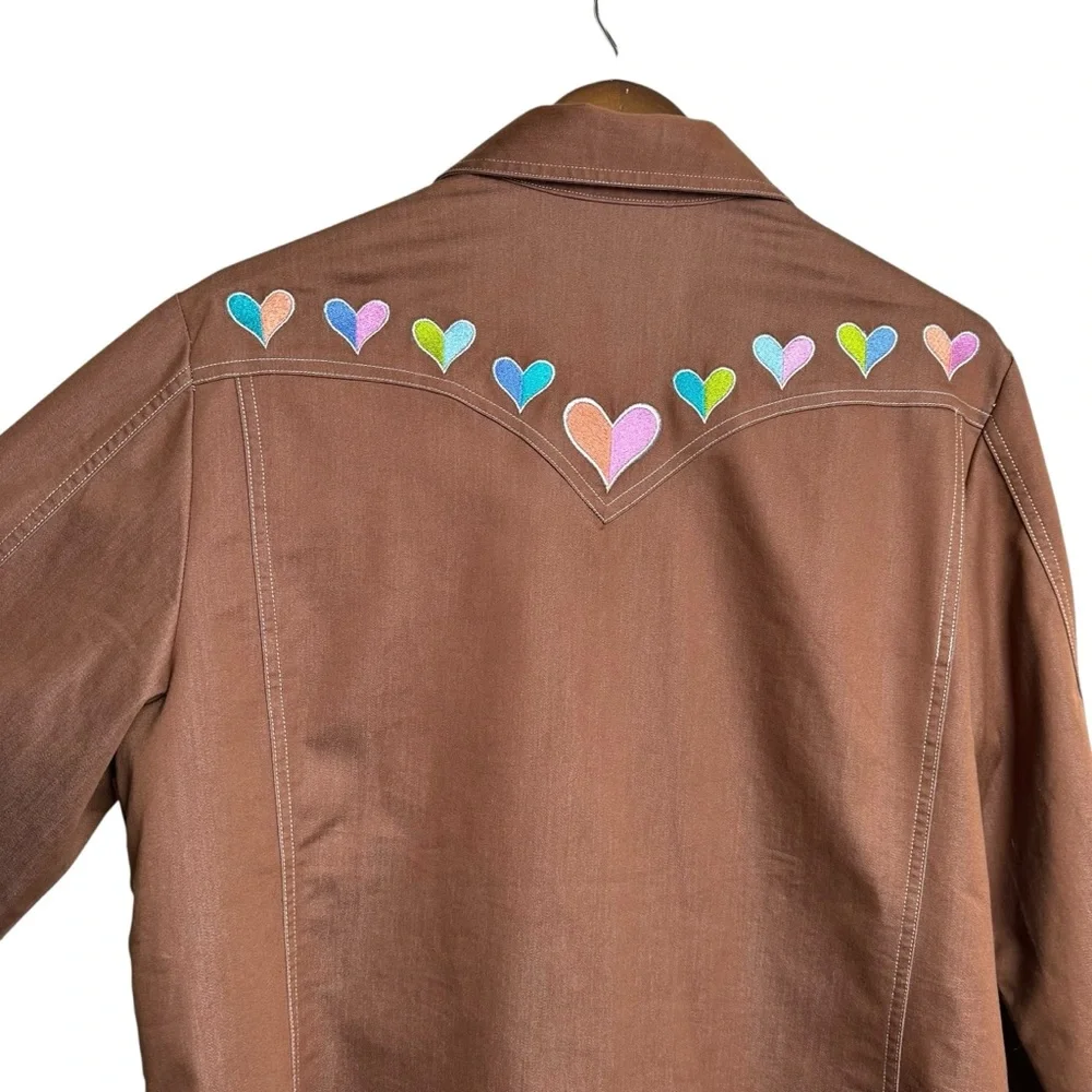 Bob Mackie Wearable Art Women's XL Matching Set Embroidered Jacket Pants Wetern - Picture 5 of 15